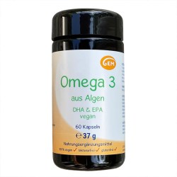 Omega 3 aus Algen DHA & EPA - Ges. f. Energiemedizin, GEM