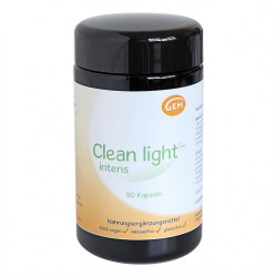 GEM Qi Clean light intens, 90 Kapseln, vegan, gluteinfrei, laktosefrei