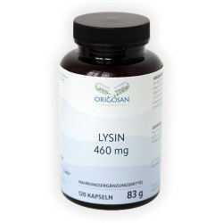 LYSIN 460 mg, 120 Kps.